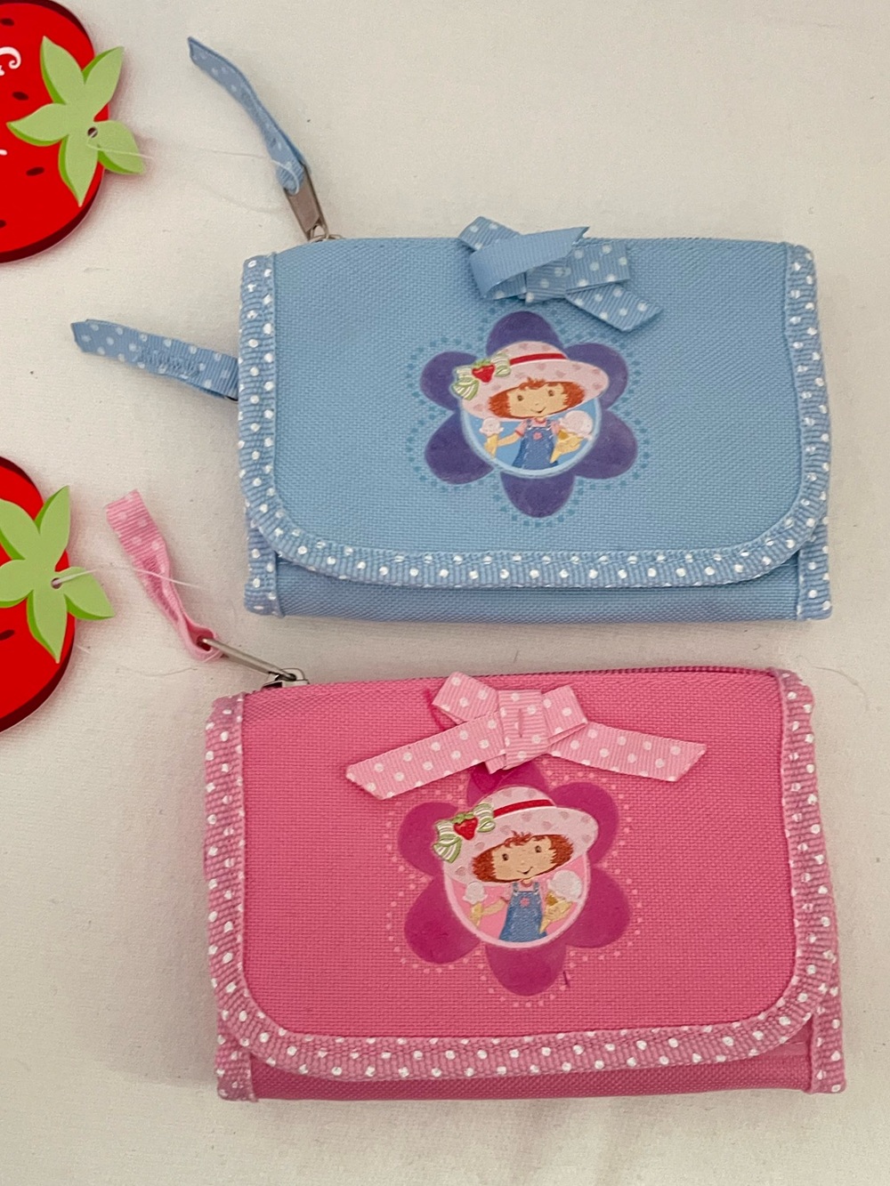 Vintage Strawberry Shortcake Kids Wallet - Y2K Deadstock